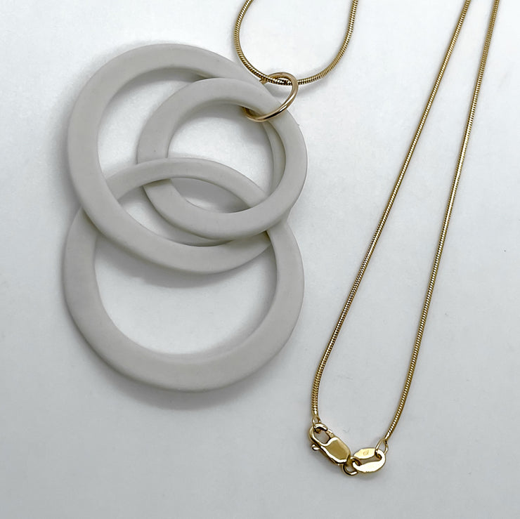 DRIA necklace | porcelain