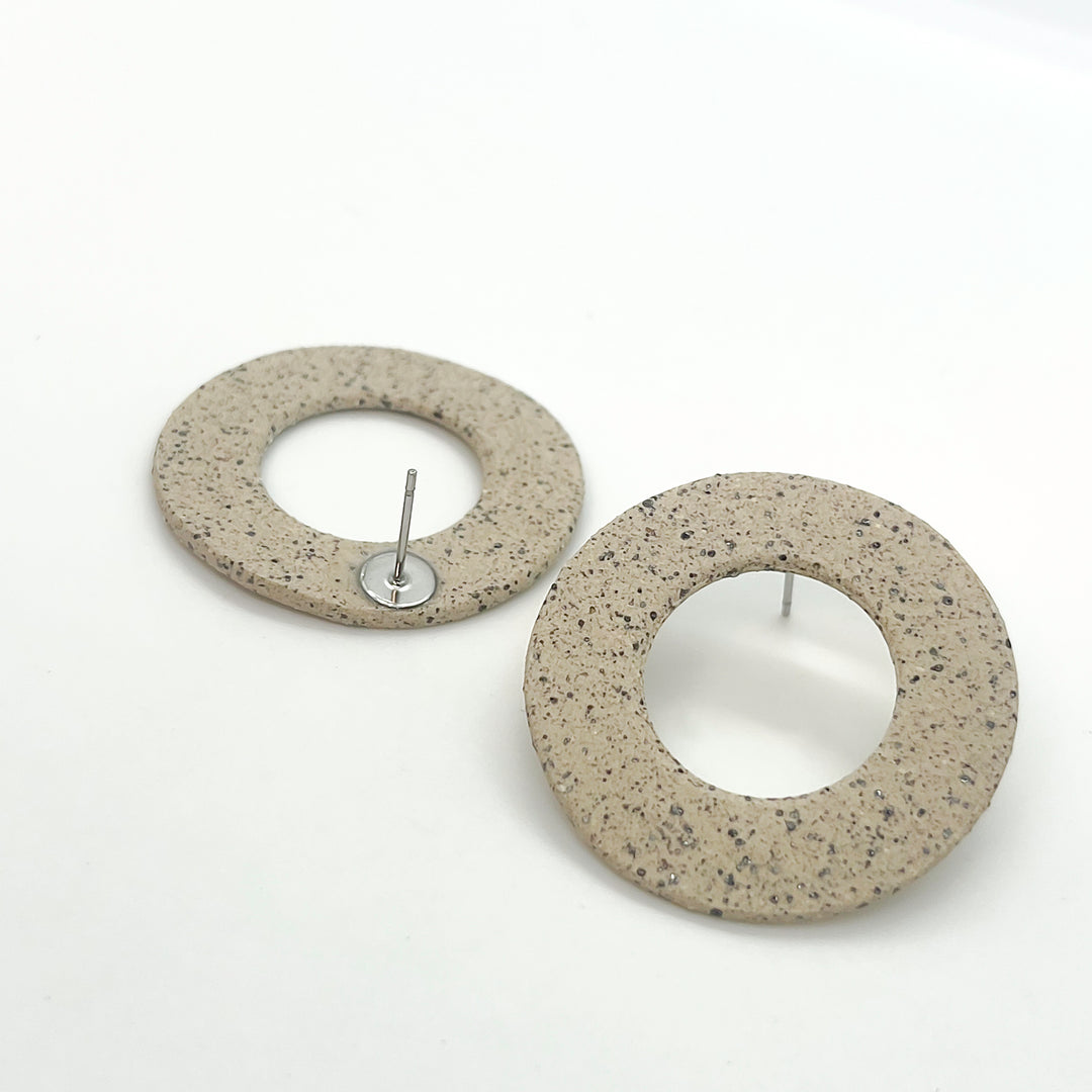 ALDER studs | stoneware