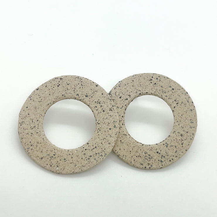 ALDER studs | stoneware