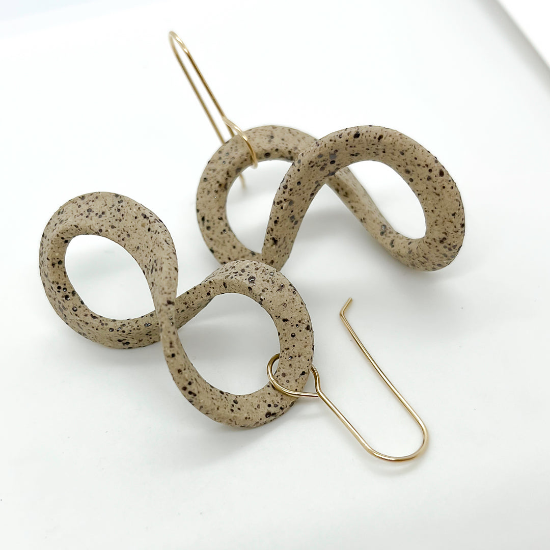 INFINITY dangles | stoneware