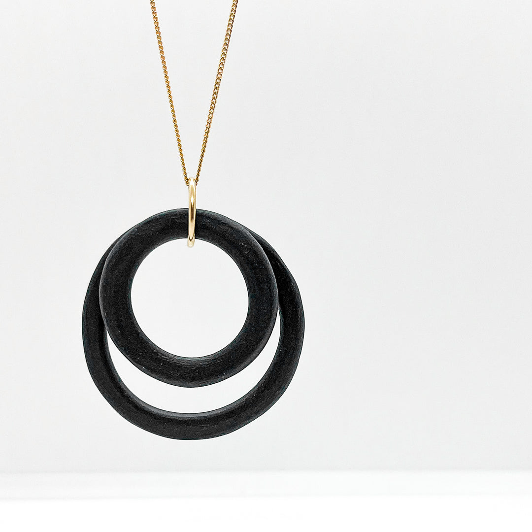 GEMINI necklace | porcelain