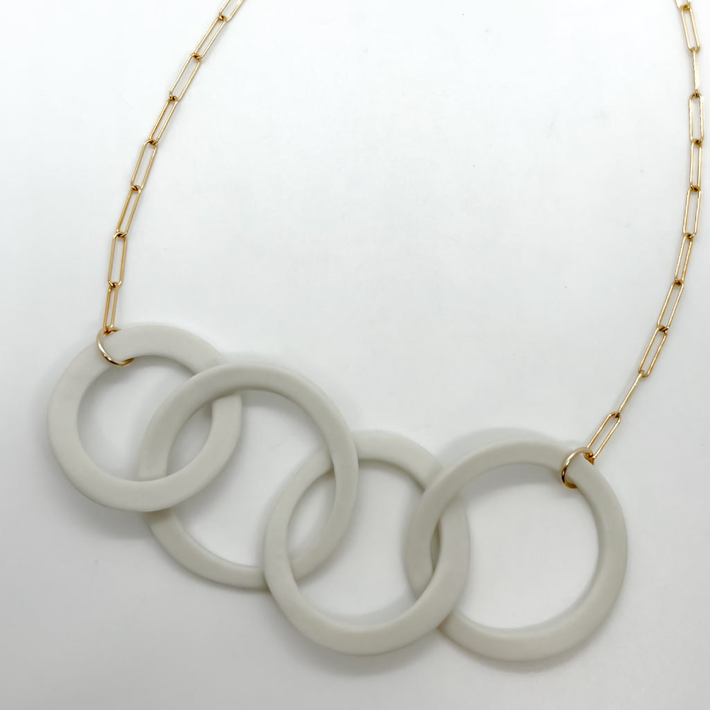 AND A DAY necklace | porcelain