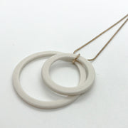 GEMINI necklace | porcelain