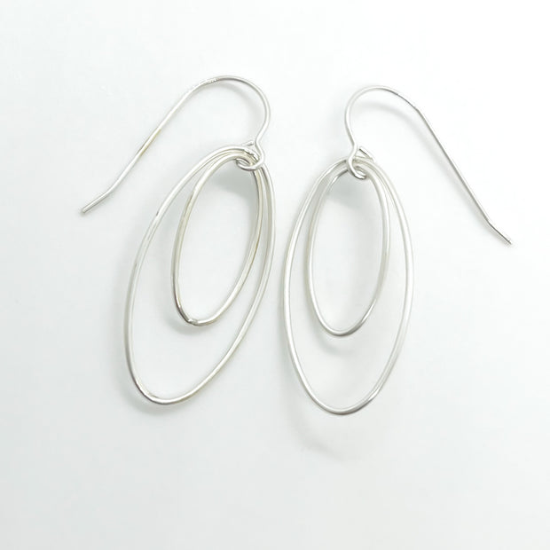 ROSE PETAL earrings | metal