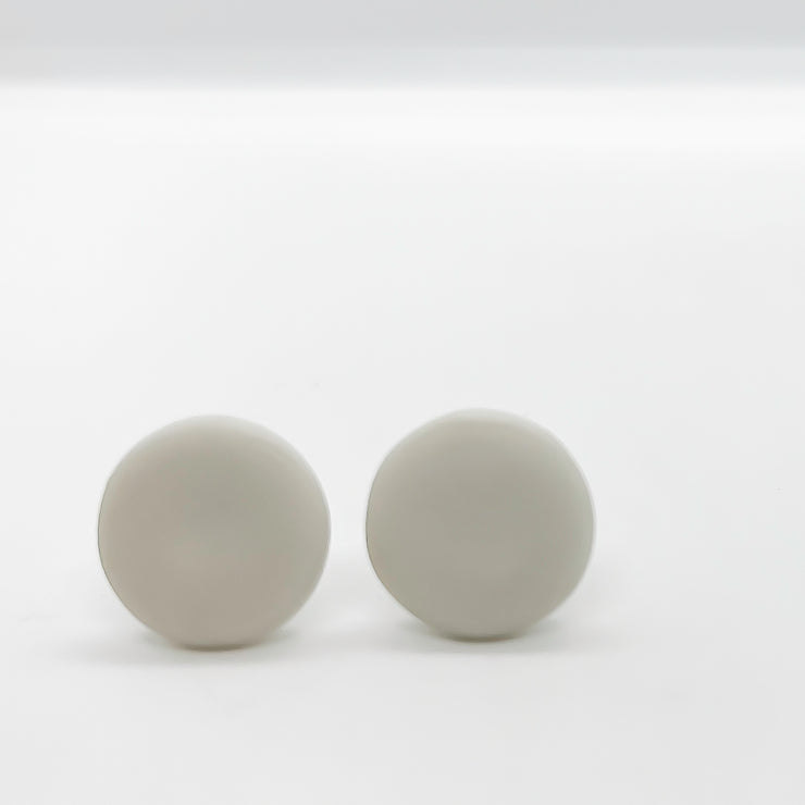 SIMPLICITY studs | porcelain