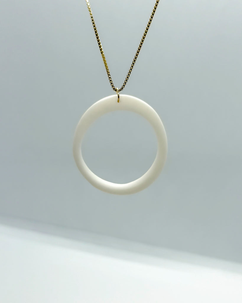the REVERIE necklace | porcelain