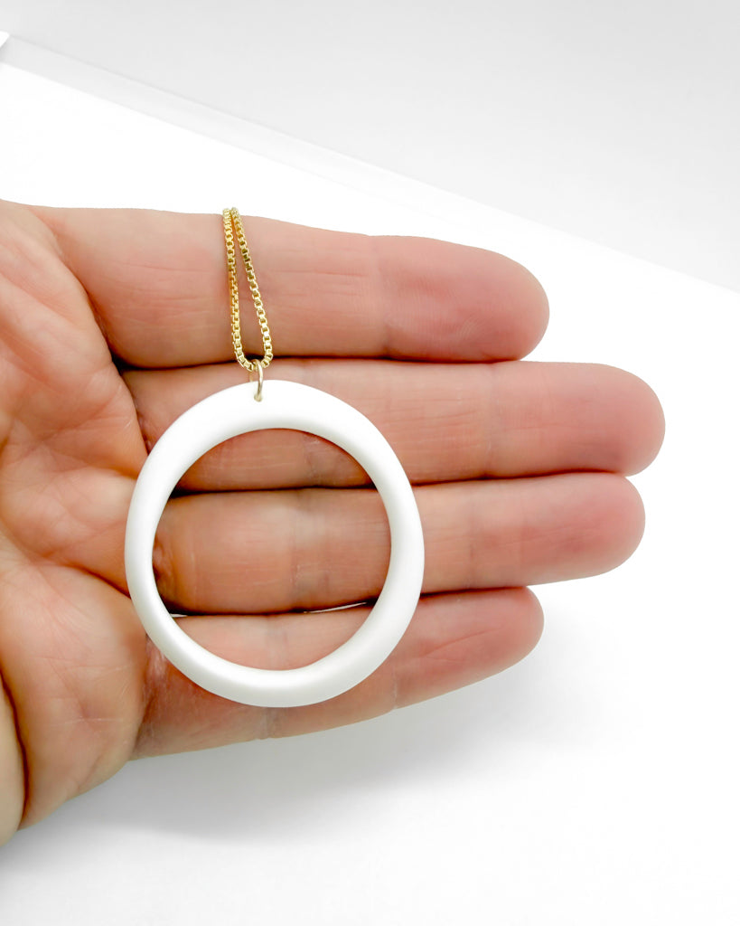the REVERIE necklace | porcelain