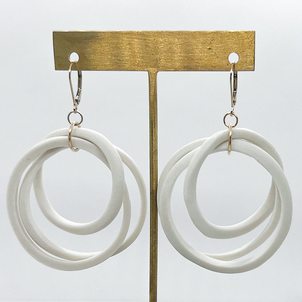 TRIFOLIUM dangles | porcelain