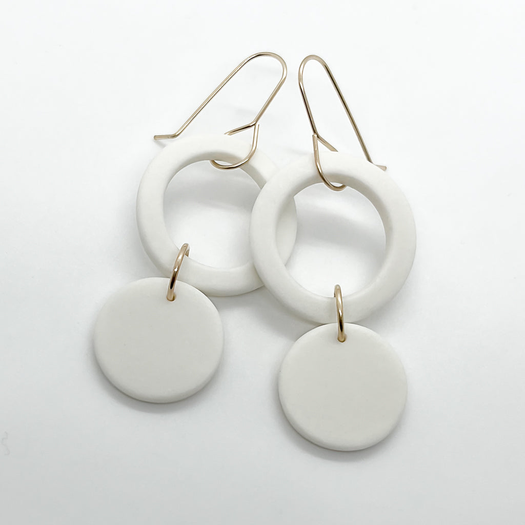 ACEROLA dangles | porcelain