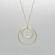 OVA VITA necklace | porcelain