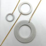 THE CIRCLE GAME necklace | porcelain