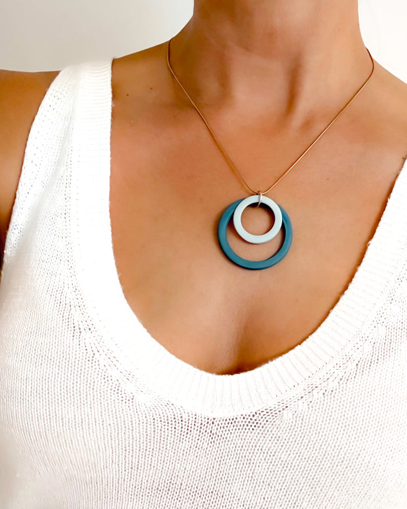 GEMINI necklace | porcelain