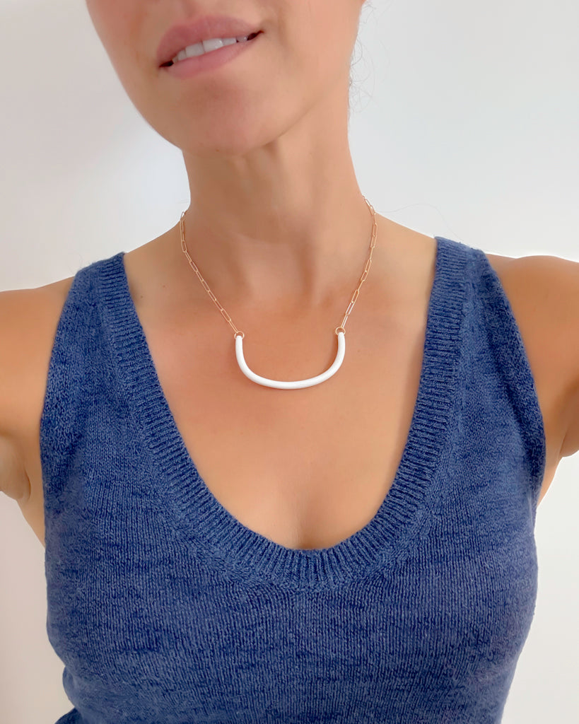 ARC necklace | porcelain