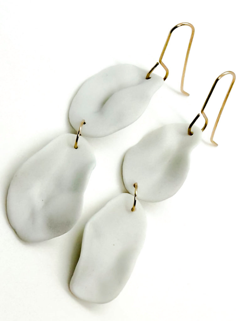 PETAL double drops | porcelain