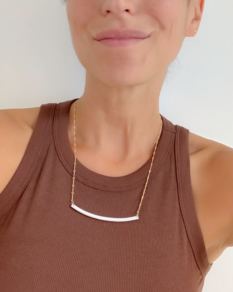 ARC necklace | porcelain