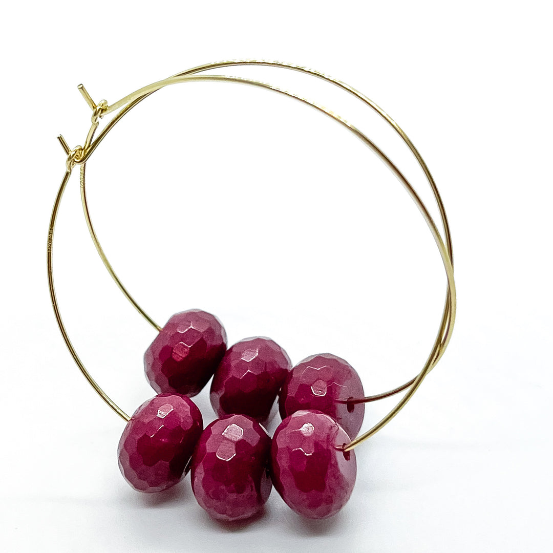 TREA hoops | stone